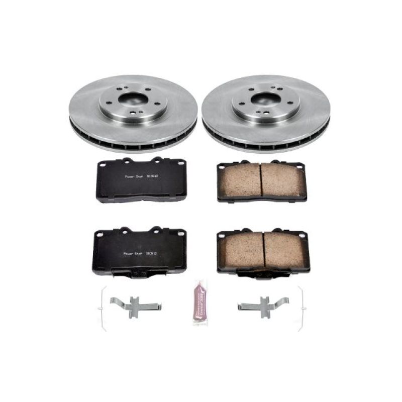 Kit de freins avant Power Stop Autospecialty pour Dodge Stealth 91-93