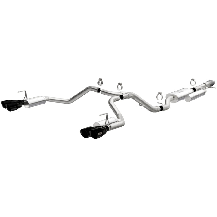 Échappement Cat-Back MagnaFlow 2021 Chevrolet Tahoe V8 5,3 L Street Series - Embouts chromés noirs