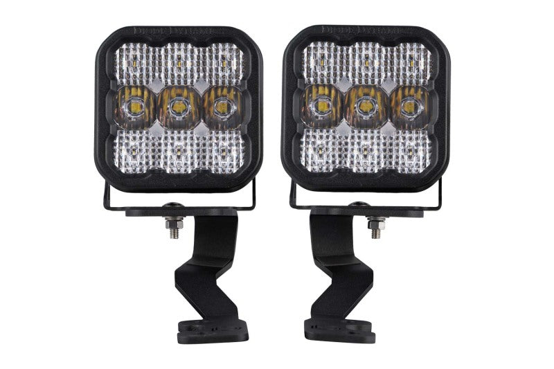 Kit de feux de fossé Diode Dynamics 2022 pour Toyota Tundra SS5 Sport Stage Series - Combo blanc