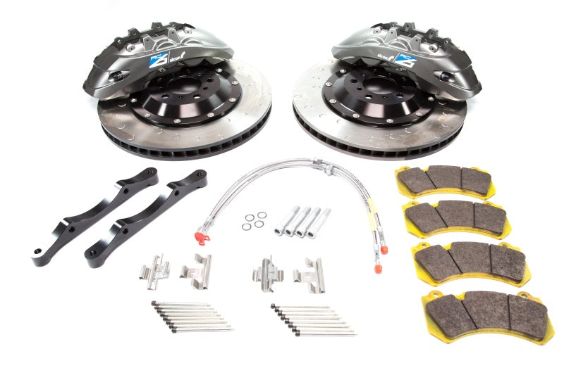 Kit de mise à niveau de frein avant à 6 pistons Alcon 2015+ BMW M3 F80 400x34mm gris