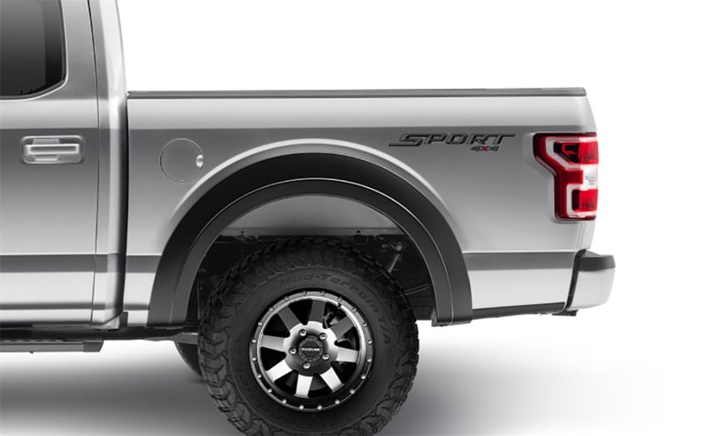 Élargisseurs de garde-boue Bushwacker 15-17 Ford F-150 Styleside Extend-A-Fender Style Flares 2 pièces 67,1/78,9/97,6 po - Noir