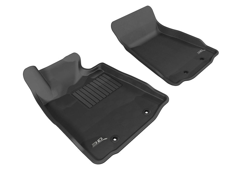 Tapis de sol 3D MAXpider 2009-2019 Nissan 370Z Kagu 1ère rangée - Noir