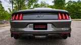 Échappement arrière Corsa 2015 Ford Mustang GT 5.0 3 pouces avec double embout noir (Touring)