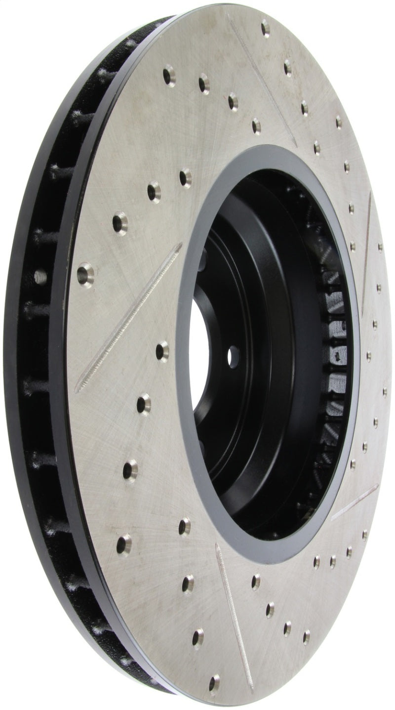 Rotor avant droit rainuré et percé StopTech 07-09 BMW 335 (E90/E92/E93)