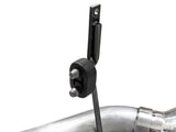 Échappement arrière DPF en acier inoxydable 409 de 4 po à grand alésage aFe HD avec embouts polis pour camions diesel Ford 15-16