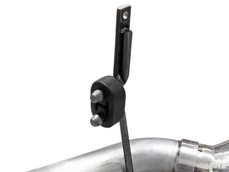 Échappement arrière DPF en acier inoxydable 409 de 4 po à grand alésage aFe HD avec embouts polis pour camions diesel Ford 15-16