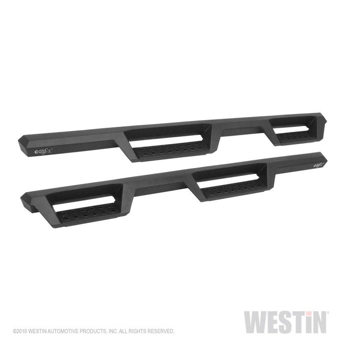 Marchepieds Westin 18-20 Jeep Wrangler JL Unlimited 4DR HDX Drop Nerf - Noir texturé