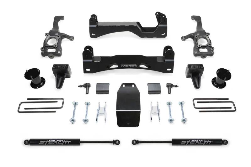 Système de base Fabtech 15-20 Ford F150 4WD 6 pouces avec Stealth