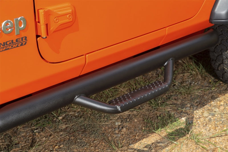 Barres de protection Rugged Ridge Spartan texturées noires pour Jeep Wrangler JL 2 portes 18-20