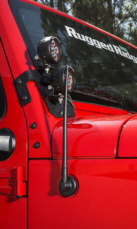 Antenne réflexe Rugged Ridge 13 pouces 07-20 Jeep JK/JL/JT