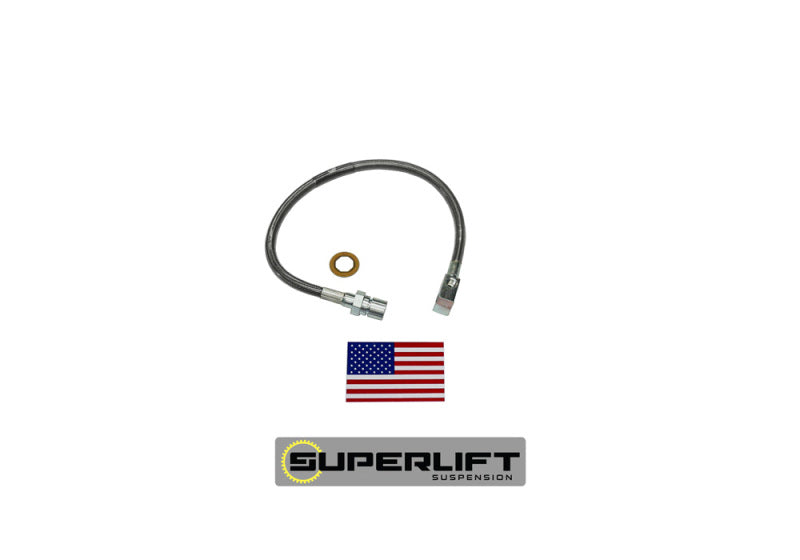 Superlift 71-87 GM Pickup/71-91 Blazer/Suburban avec kit de levage 4-6 pouces (simple) Flexible de frein pare-balles