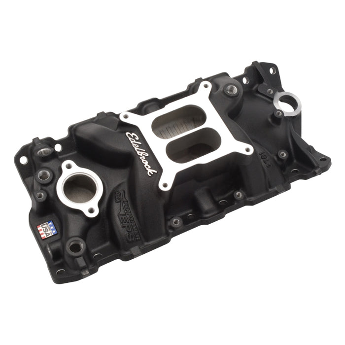 Collecteur d'admission Edelbrock SBC Performer Eps Noir