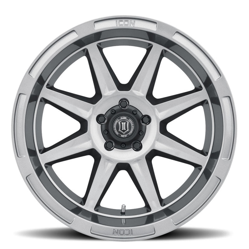 ICON Bandit 20x10 6x135 -24mm 4.5in BS 87.10mm Bore Gun Metal Wheel