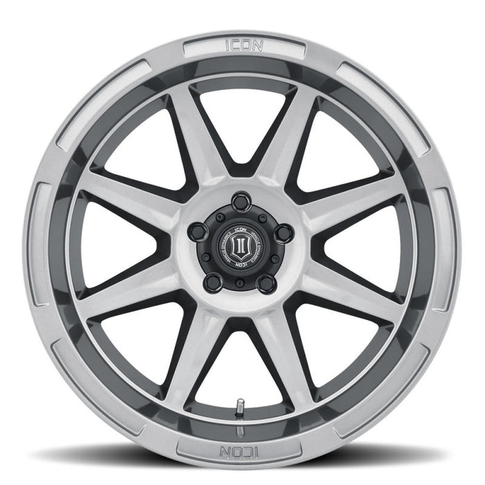 Roue ICON Bandit 20x10 6x5,5 -24 mm de déport 4,5 pouces BS Gunmetal