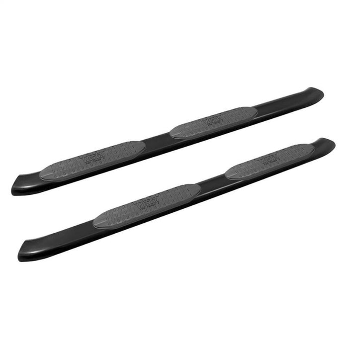 Marchepieds ovales Nerf PRO TRAXX 5 Westin 19-20 pour Chevrolet Silverado/GMC Sierra 1500 Double Cab - Noir