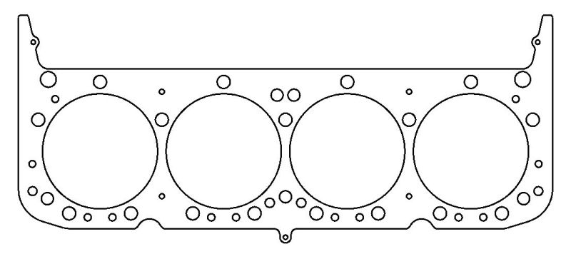 Joint de culasse Cometic Chevy Small Block 4,060 pouces alésage 0,027 pouce MLS (culasses 18 ou 23 degrés)