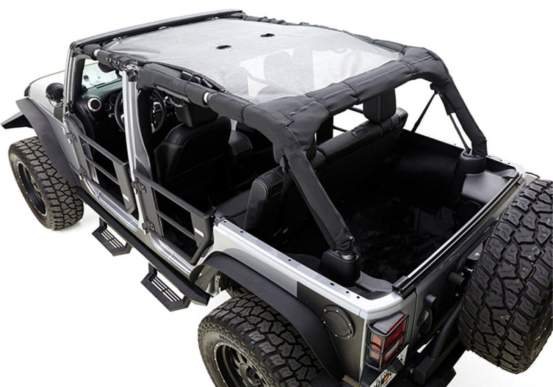 Dossier étendu Rampage 2007-2018 Jeep Wrangler (JK) Unlimited California - Noir