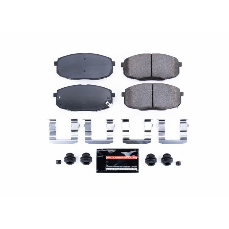 Plaquettes de frein avant Power Stop 09-12 Hyundai Elantra Z23 Evolution Sport avec matériel