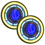 Oracle Oculus 7in ColorSHIFT Bi-LED Projector Headlights for Jeep Wrangler JK