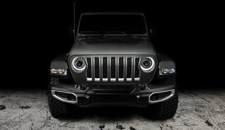 Phares projecteurs Oracle Jeep Wrangler JL Oculus Bi-LED - Graphite métallisé - 5 500 K VOIR LA GARANTIE