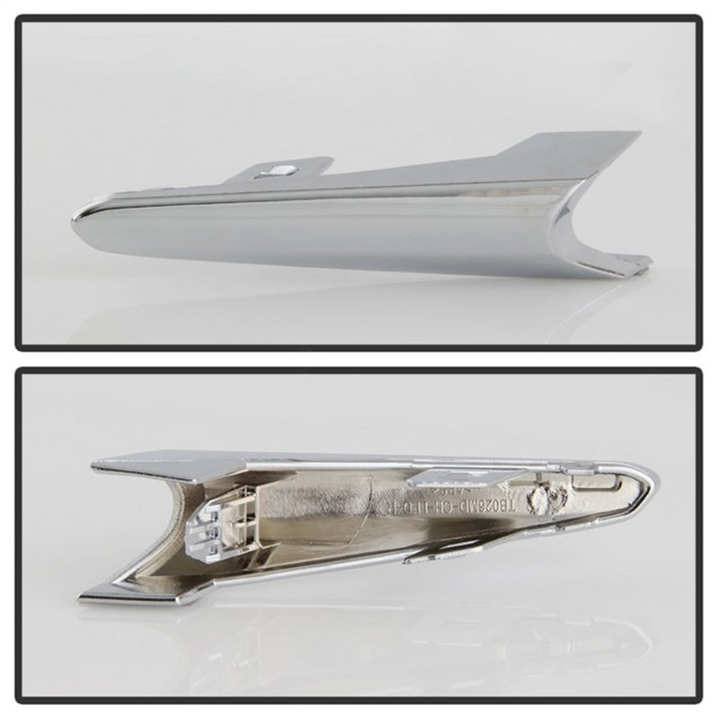 Feu antibrouillard à LED de style OEM Spyder 17-18 avec interrupteur - Transparent (FL-MM32017-LED-C)