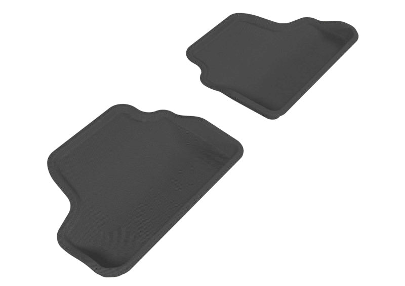 Tapis de sol 3D MAXpider 2007-2013 pour BMW Série 3 E93 Kagu 2e rangée - Noir