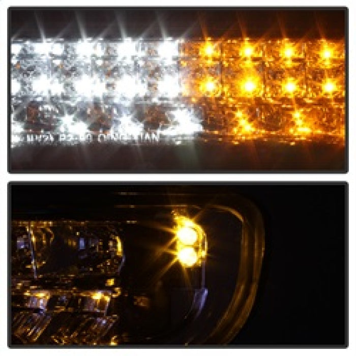 Feux de pare-chocs à LED complets xTune 99-06 GMC Sierra (sauf Denali) - Chrome (CBL-GSI99-LED-C)