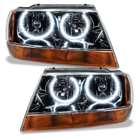 Oracle 99-04 Jeep Grand Cherokee SMD HL - Noir - Blanc VOIR LA GARANTIE
