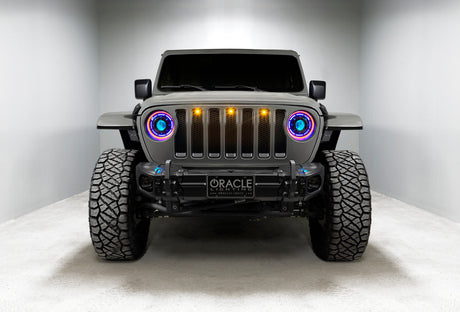 Phares projecteurs Oracle Oculus Bi-LED pour Jeep JL/Gladiator JT - ColorSHIFT 2 VOIR LA GARANTIE