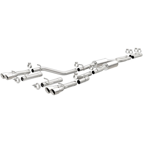 Cat-Back MagnaFlow, SS, 2,5 po, embout arrière divisé en quatre parties de 3,5 po, Dodge Challenger R/T 5,7 L 2015