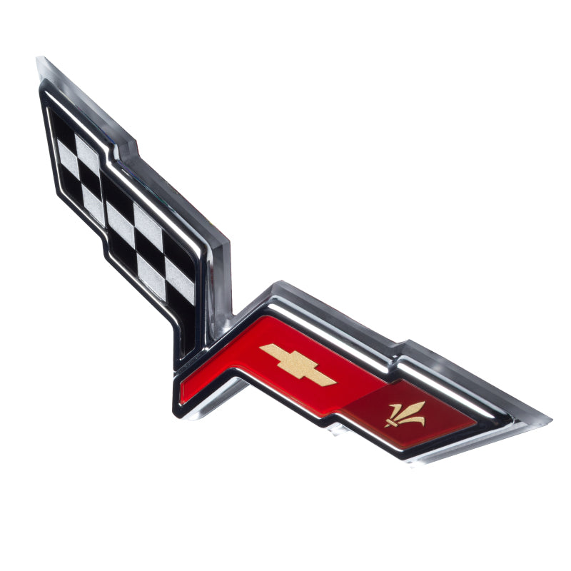 Oracle Chevrolet Corvette C6 Illuminated Emblem - Dual Intensity - Red SEE WARRANTY