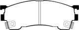Plaquettes de frein avant EBC 93-97 Ford Probe 2.0 16v Yellowstuff