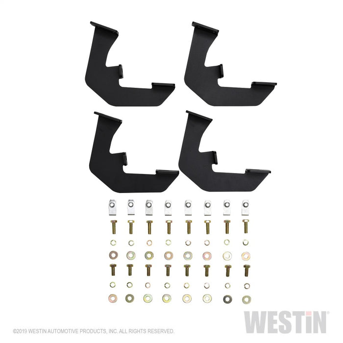 Marchepieds Westin 19-20 Chevrolet Silverado / GMC Sierra 1500 HDX Drop Nerf - Noir texturé