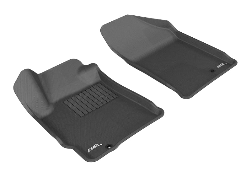 Tapis de sol 3D MAXpider 2007-2012 Nissan Altima Coupé/Berline Kagu 1ère rangée - Noir