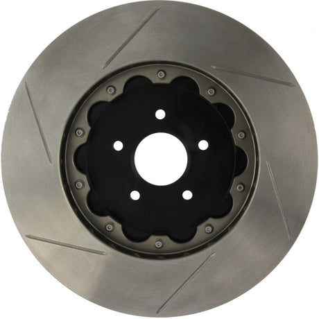 Kit de rotor aérodynamique avant gauche fendu 380 x 34 mm StopTech pour Nissan GT-R 09-11