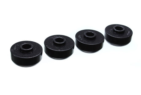 Ensemble de bagues de ressort à lames arrière noires pour Chevrolet Corvette 63-82 Energy Suspension