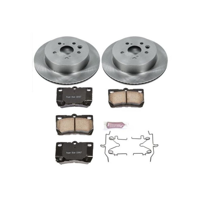 Power Stop 2006 Lexus GS300 Rear Autospecialty Brake Kit