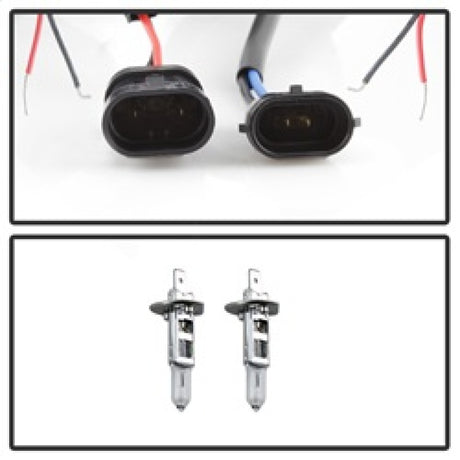 Phares de projecteur Spyder Toyota Tundra 07-13 LED Halo LED Chrm PRO-YD-TTU07-HL-C