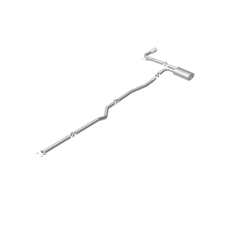 Catback MagnaFlow, SS, 2,5 po, Street, passage simple en ligne droite. Embout poli de 4 po, Ford Fusion 2,5 L 2015