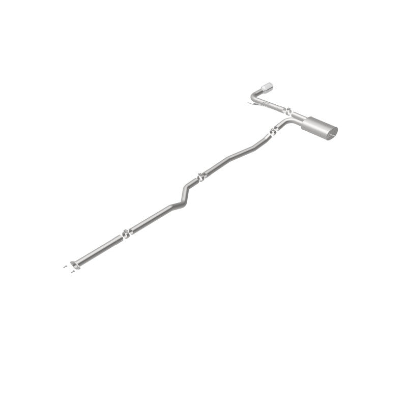 Catback MagnaFlow, SS, 2,5 po, Street, passage simple en ligne droite. Embout poli de 4 po, Ford Fusion 2,5 L 2015