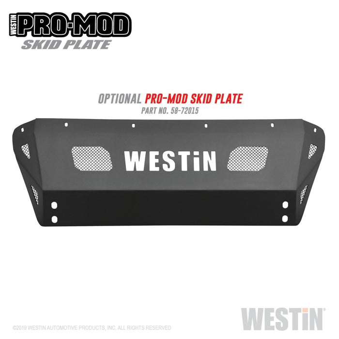 Pare-chocs avant Westin 14-21 Toyota Tundra Pro-Mod - Tex. Blk