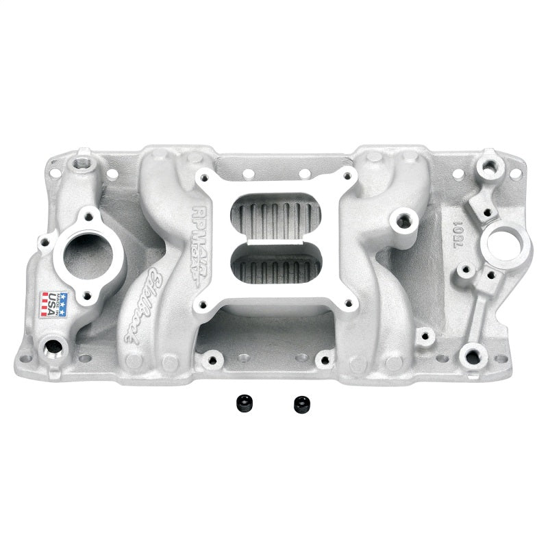 Collecteur d'air à entrefer Edelbrock S/B Chevy RPM
