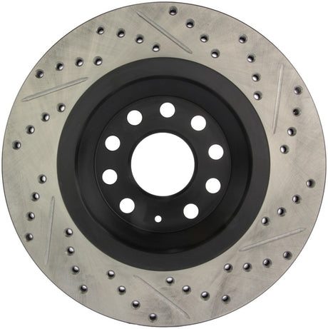 Rotor arrière droit fendu et percé StopTech 09 VW Passat CC / 06-09 Passat