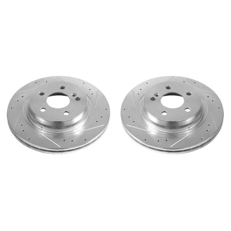 Disques de frein arrière Power Stop 12-16 Mercedes-Benz C250 Evolution percés et fendus - Paire