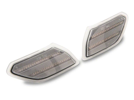 Feux de gabarit à LED pour garde-boue avant Raxiom 18-23 Jeep Wrangler JL Axial Series - Transparent