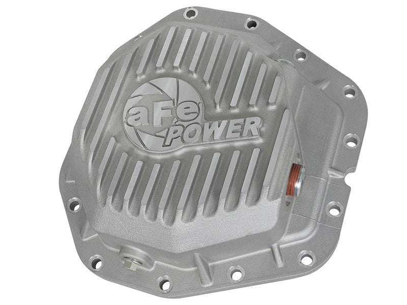 Couvercle de différentiel arrière aFe Power, finition brute, Ford F-350/F-450 V8 6,7 L (td) 2017 Dana M300-14 (dually)