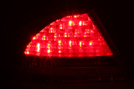 Feux arrière à LED ANZO 2000-2005 Mercedes Benz Classe S W220 Rouge/Clair