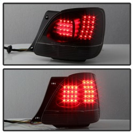 Feux arrière à LED Spyder 98-05 Lexus GS300 /GS400 4 pièces - Noir (ALT-YD-LGS98-LED-BK)