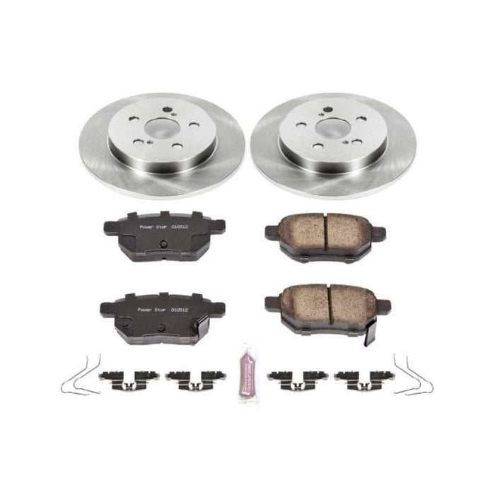 Kit de freins arrière Power Stop Autospecialty pour Lexus CT200h 11-17