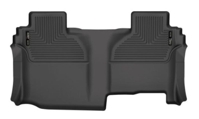 Revêtement de sol pour 2e siège Husky Liners 19-21 Silverado/Sierra 1500/2500/3500 Double Cab X-ACT - BLK